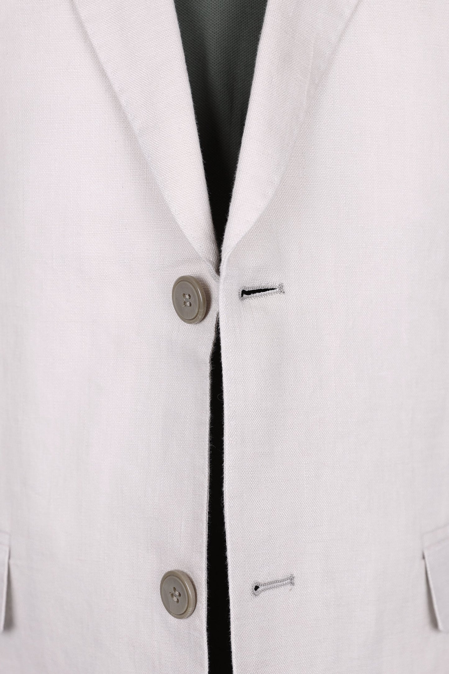 beige linen Suit
