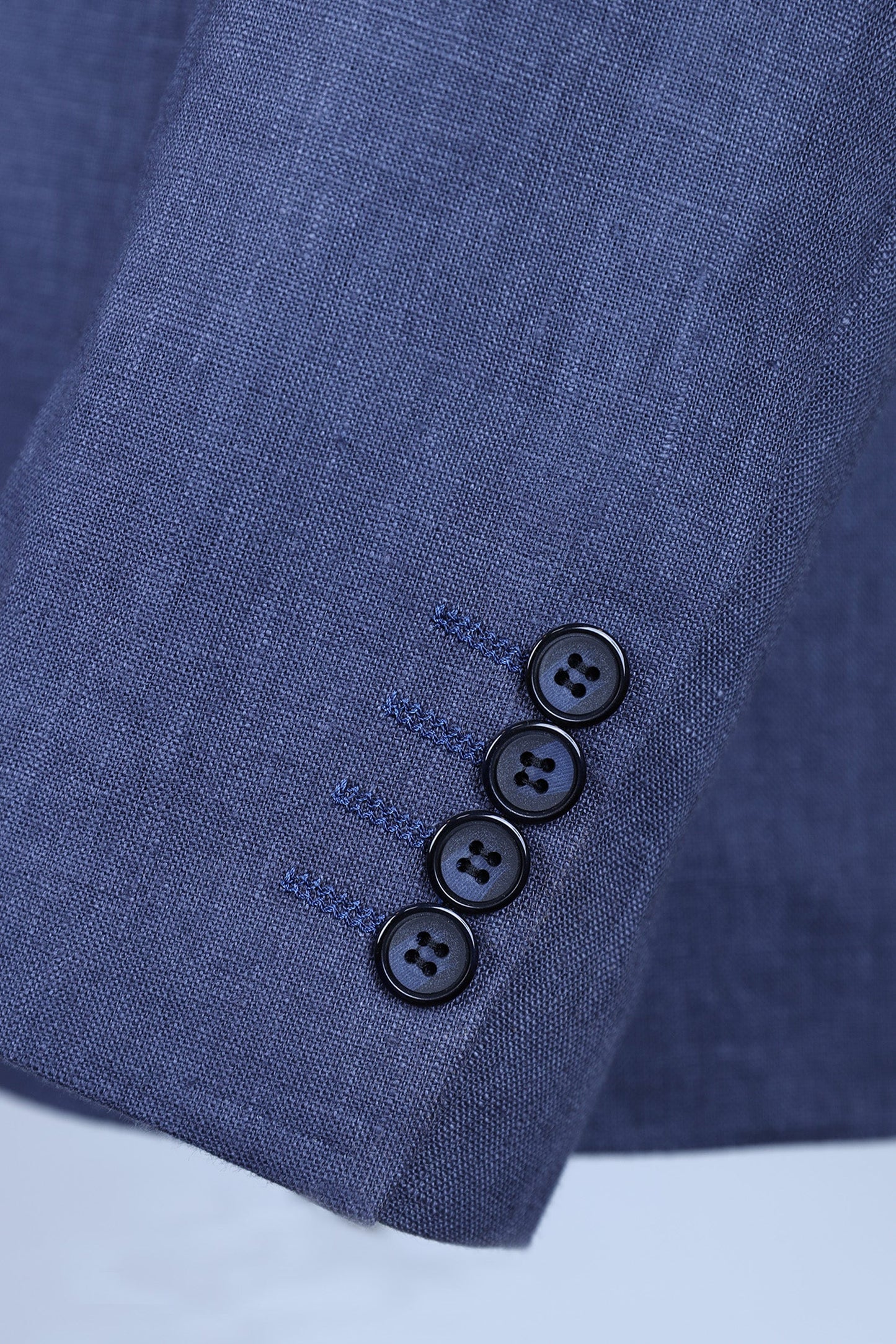 Blue linen Suit